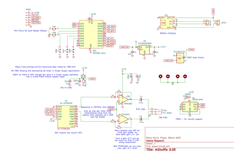 Very early WIP PoC schematic